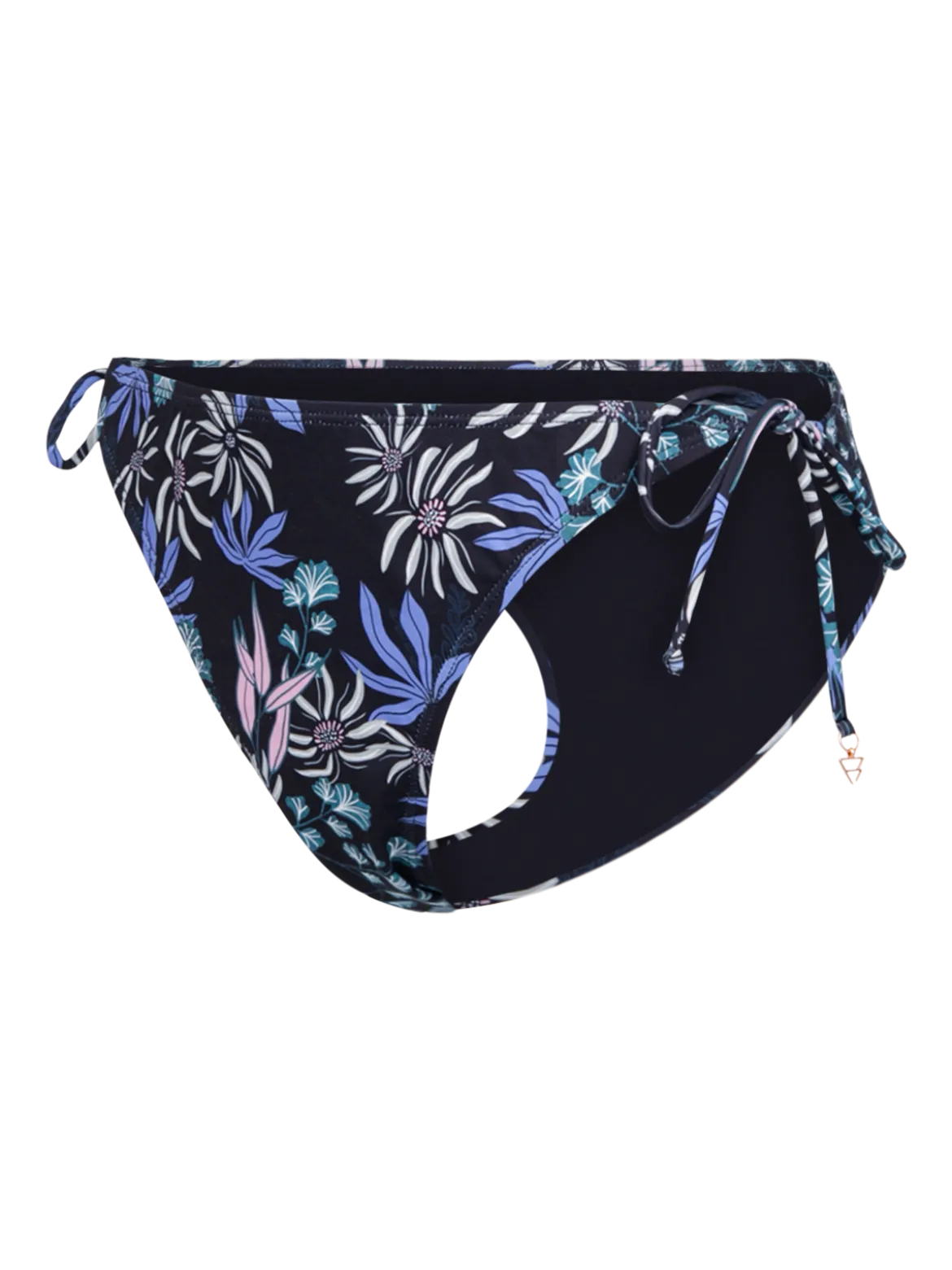 Salanina-Print Dames Bikini Broekje | Zwart