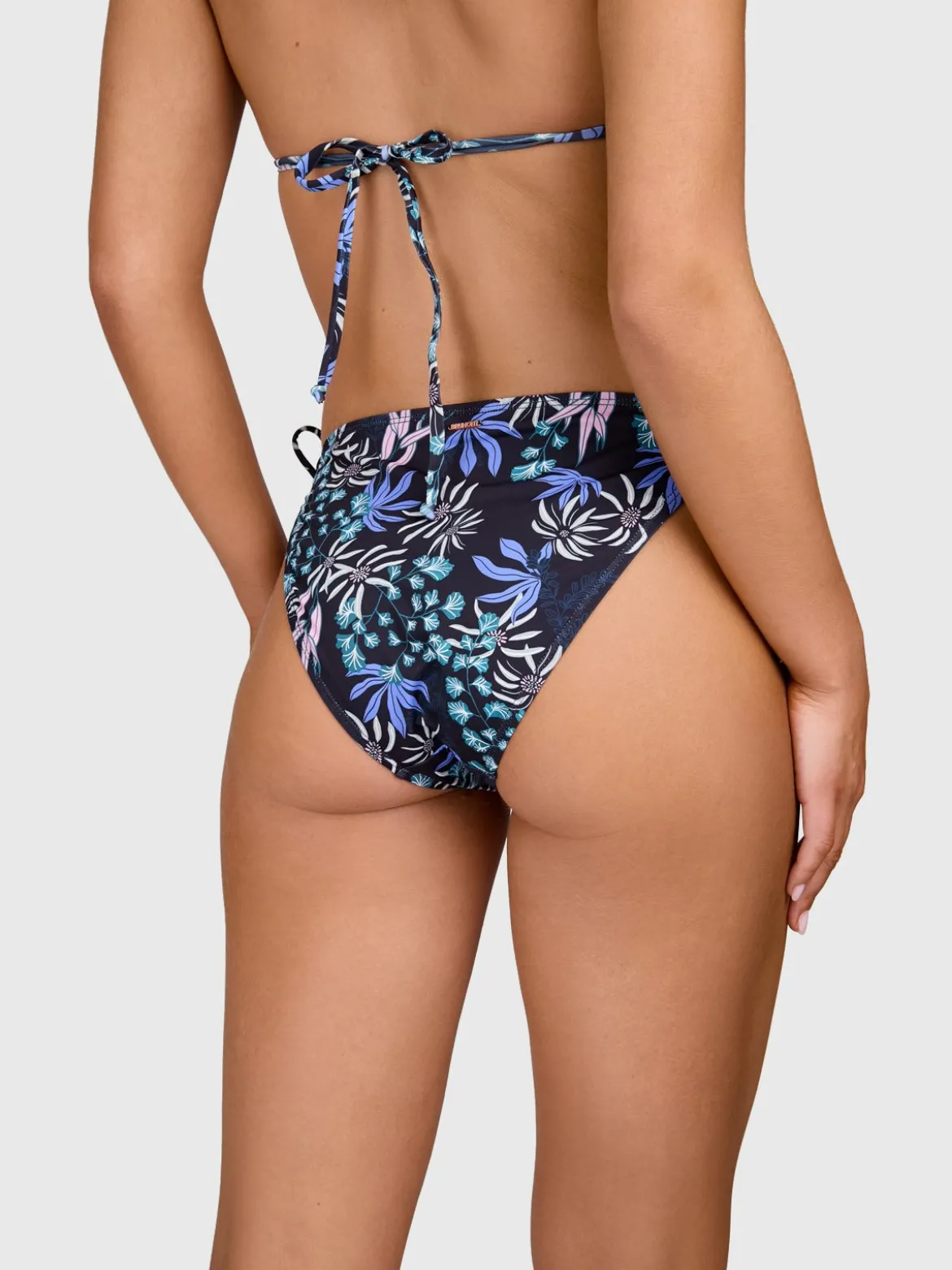 Salanina-Print Dames Bikini Broekje | Zwart