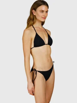 Salanina-Rib Dames Bikini Broekje | Zwart