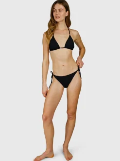 Salanina-Rib Dames Bikini Broekje | Zwart