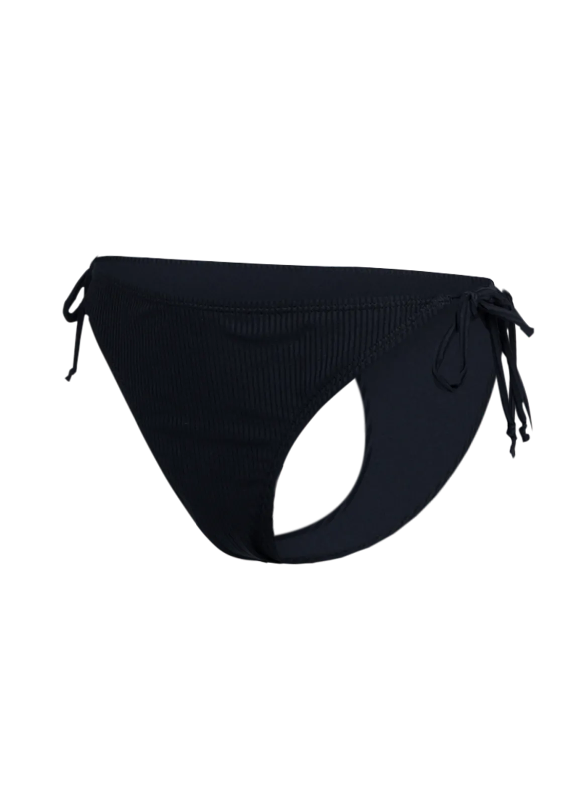 Salanina-Rib Dames Bikini Broekje | Zwart
