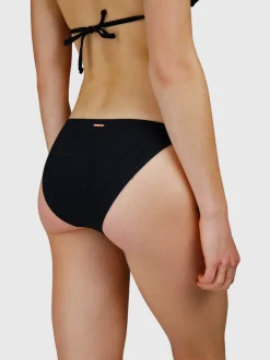 Salanina-Rib Dames Bikini Broekje | Zwart