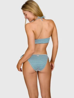 Salanina-Stripe Dames Bikini Bottom | Snow