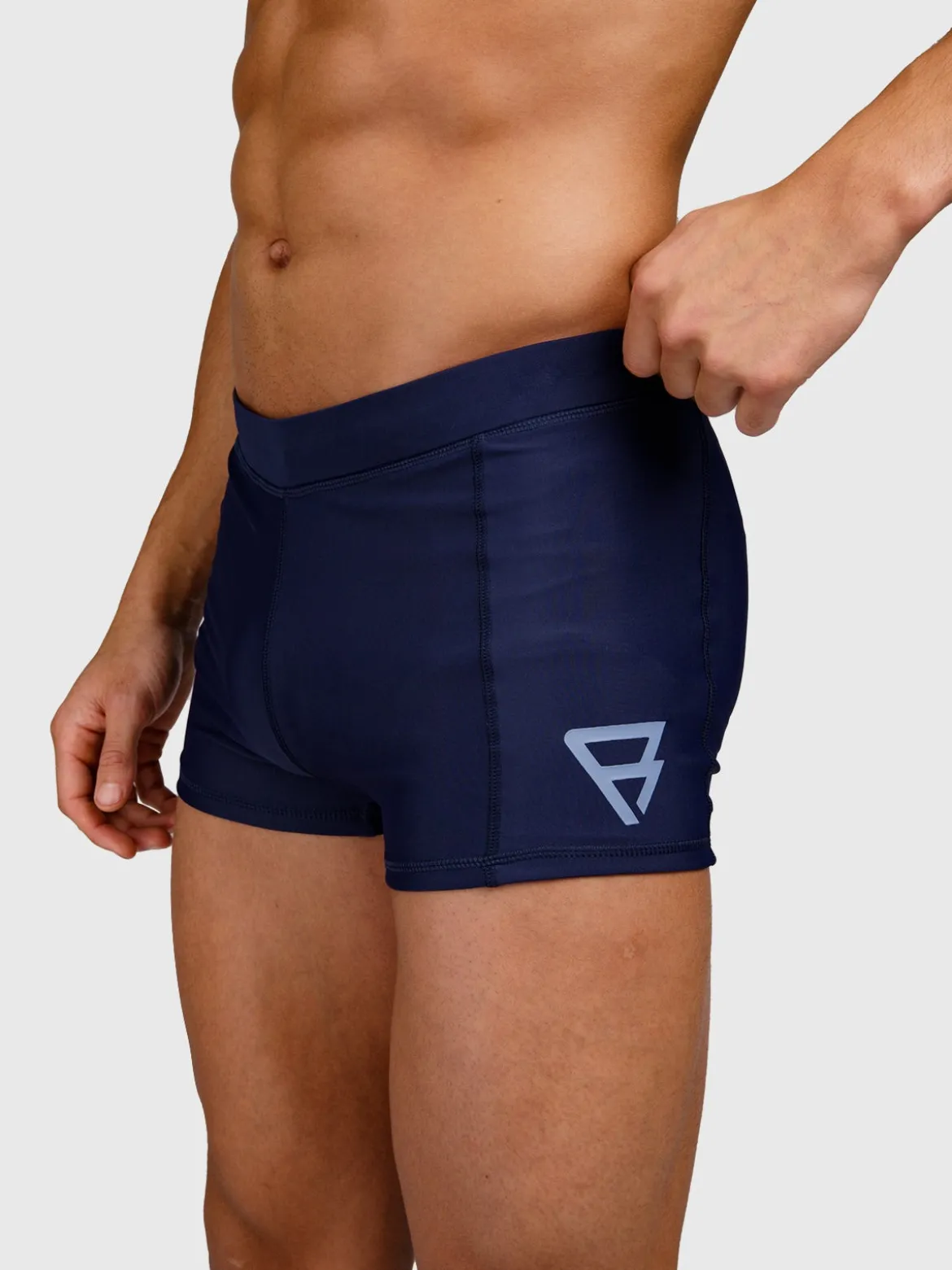 Samier-Logo Heren Zwembroek | Indigo Blue