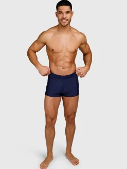 Samier-Logo Heren Zwembroek | Indigo Blue
