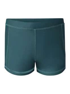 Samiery-Logo Boys Swim Trunks | Fuel Green