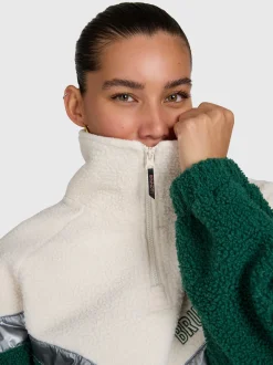 Sandrea Women Urban Fleece | Hunter Green