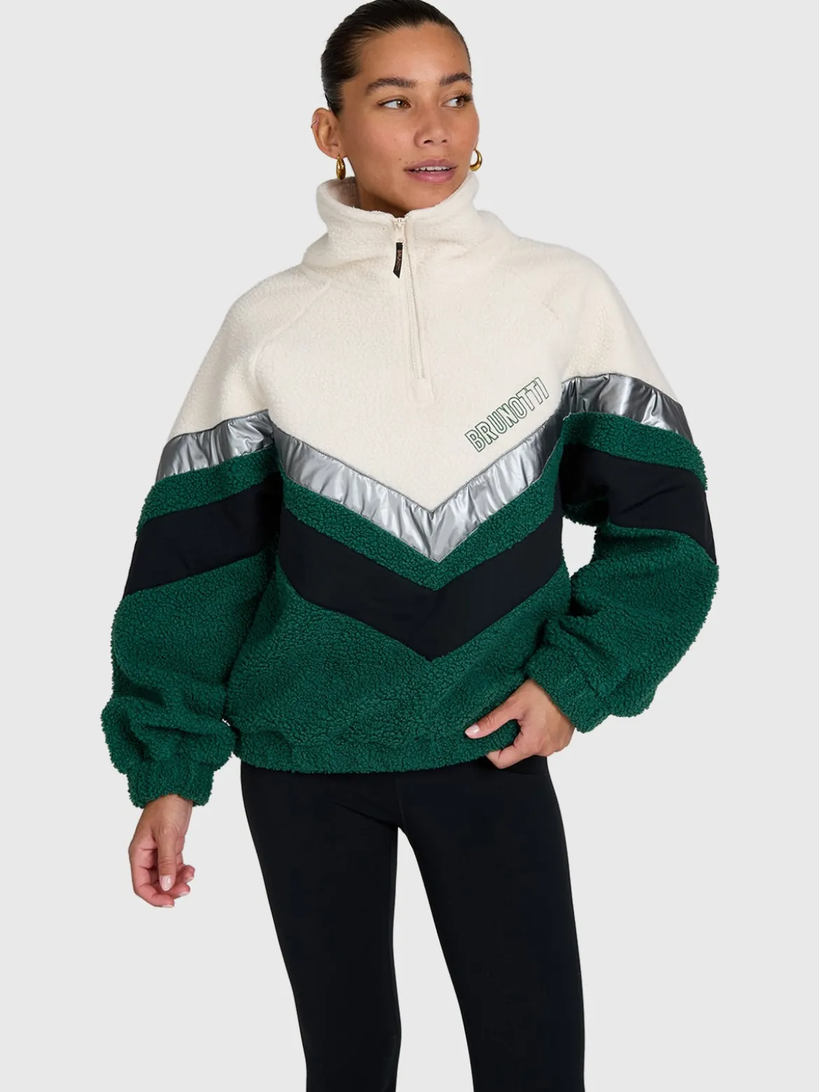 Sandrea Women Urban Fleece | Hunter Green
