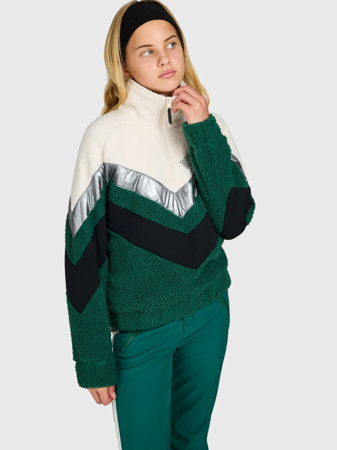 Sandy Girls Urban Fleece | Hunter Green
