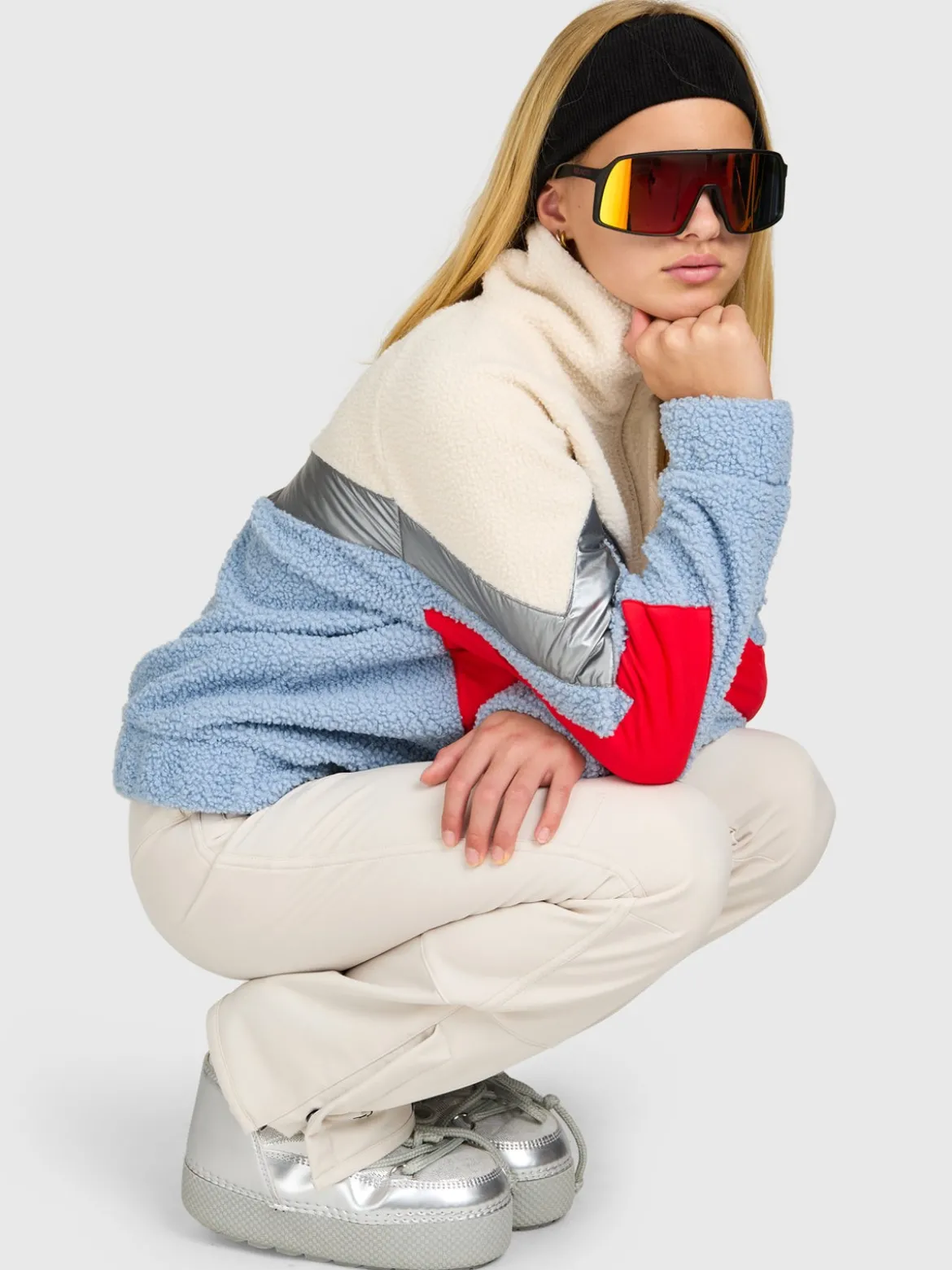 Sandy Girls Urban Fleece | Pale Blue
