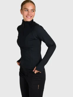 Sanna Women Snow Fleece | Black