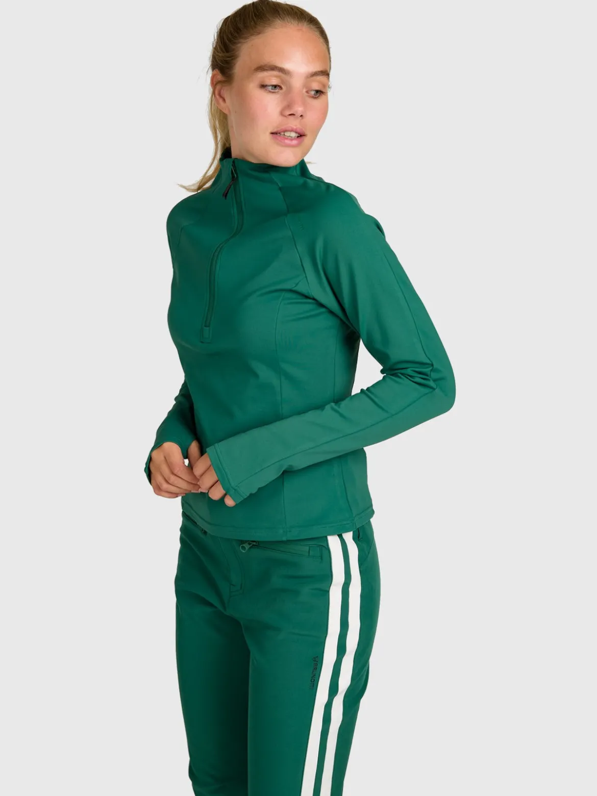 Sanna Women Snow Fleece | Hunter Green