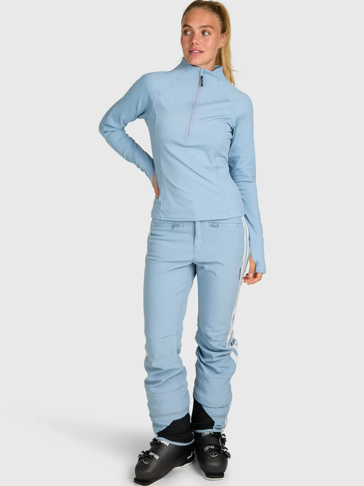 Sanna Women Snow Fleece | Pale Blue