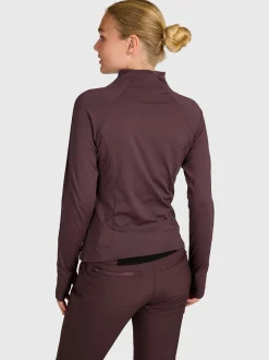 Sanna Women Snow Fleece | Raisin