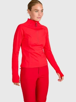 Sanna Women Snow Fleece | True Red