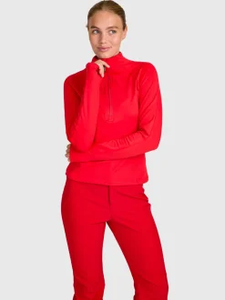 Sanna Women Snow Fleece | True Red