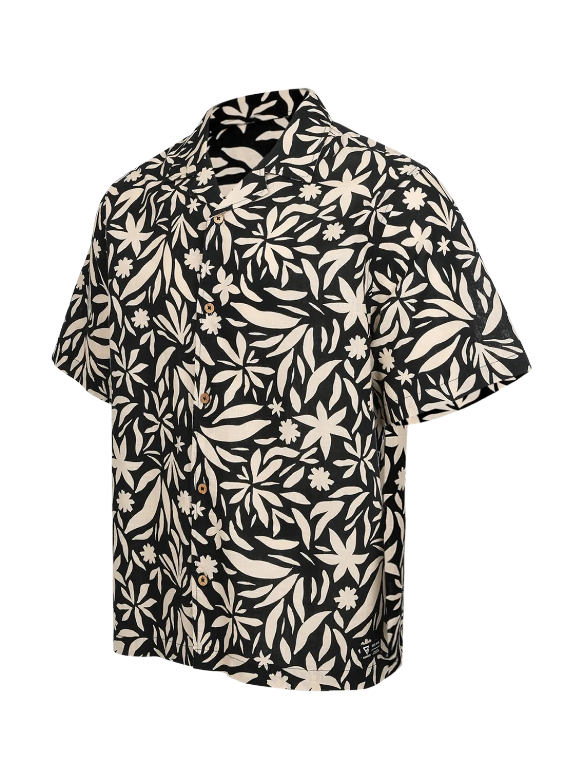 Sanni-Print Heren Shirt | Feather Grey