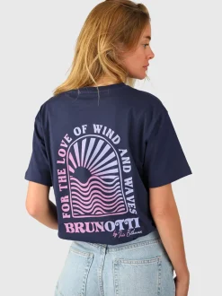 Seaya-CT Dames T-shirt | Indigo Blue