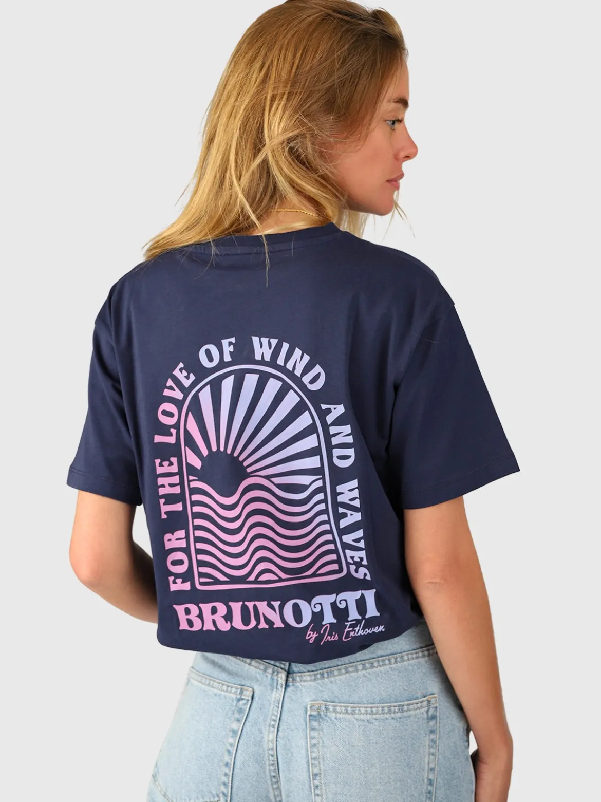 Seaya-CT Dames T-shirt | Indigo Blue