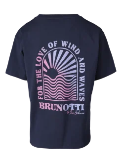 Seaya-CT Dames T-shirt | Indigo Blue