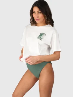 Seaya-Leaf Dames T-shirt | Snow