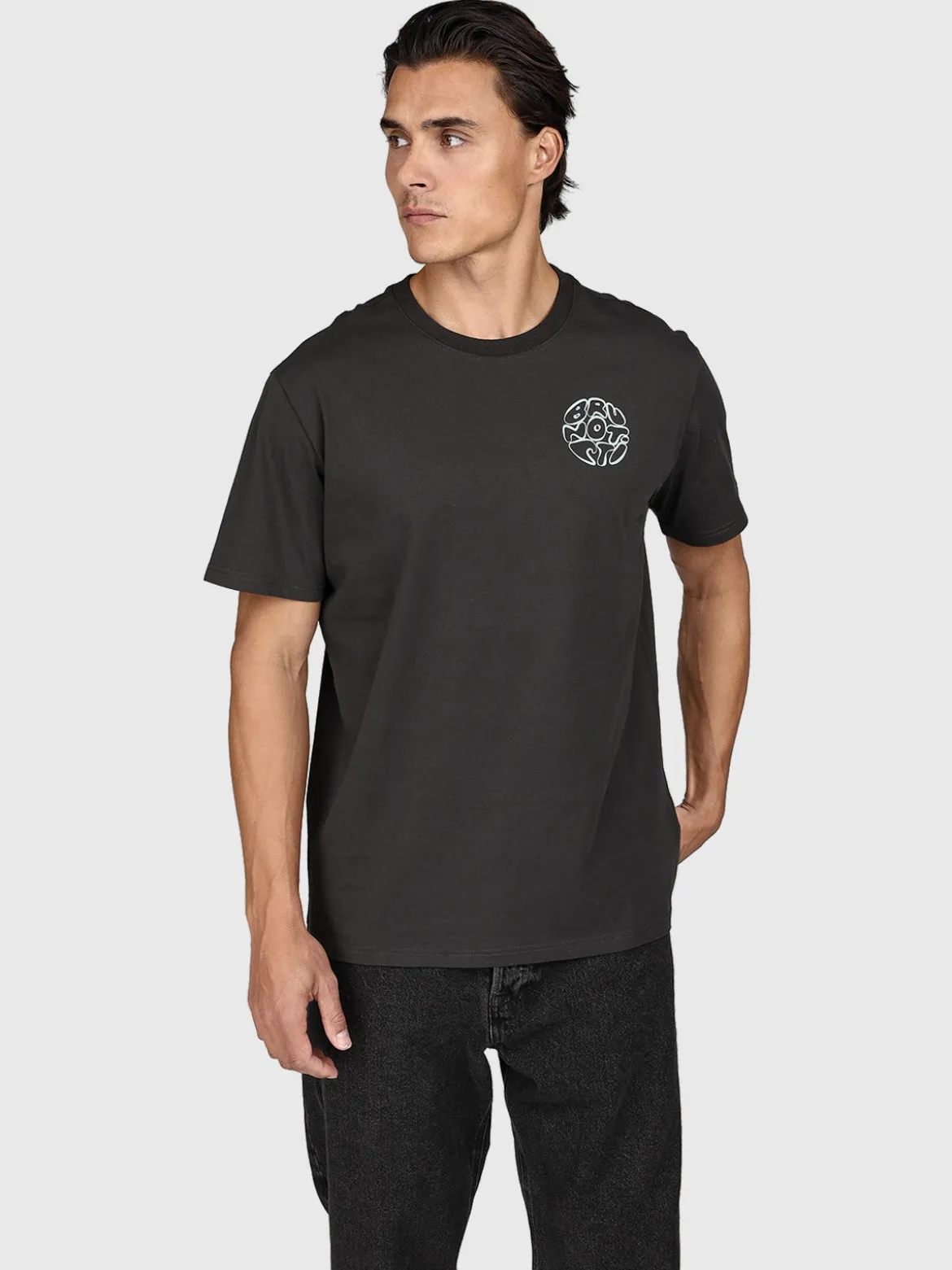 Sidley Men T-shirt | Pirate Black