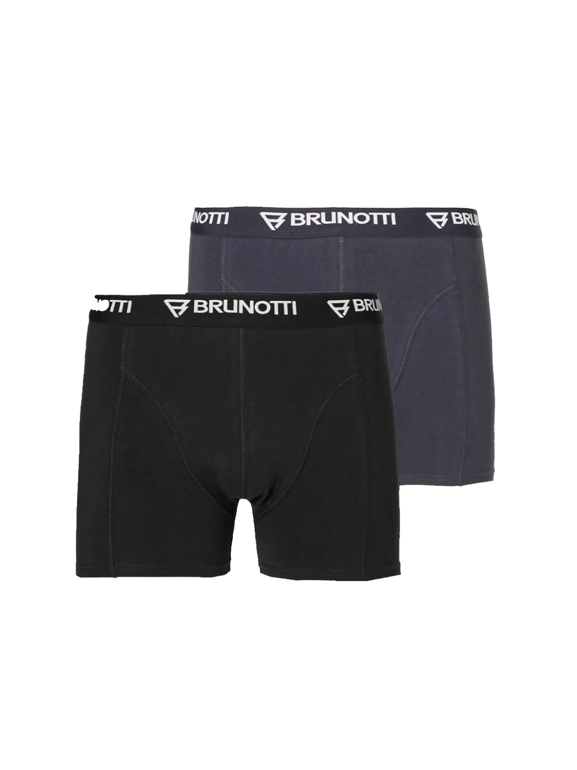 Sido 2-pack Heren Boxershorts | Zwart + Blauw