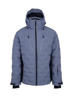 Sinclair Men Snow Jacket | Grey Sky