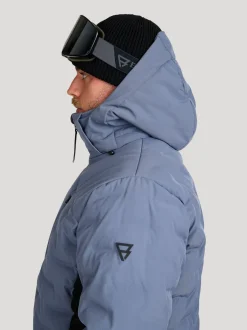 Sinclair Men Snow Jacket | Grey Sky
