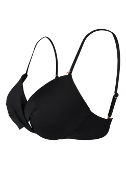 Stefana Dames Bikini Top | Black