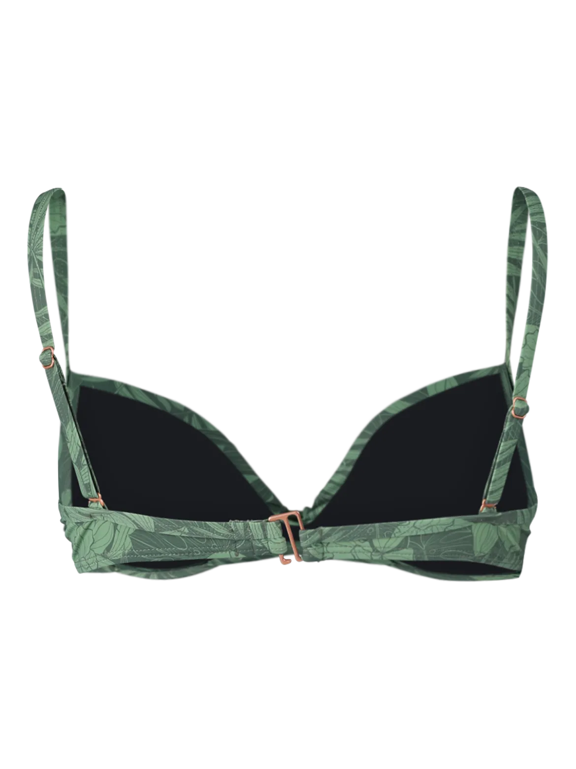 Stefana-Leaf Dames Beugel Bikini Top | Juniper