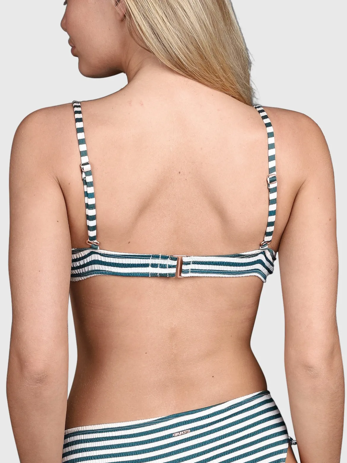 Stefana-Stripe Dames Bikini Top | Snow