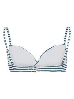 Stefana-Stripe Dames Bikini Top | Snow