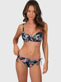 Stefana-Tropicana Women Bikini Top | Indigo Blue