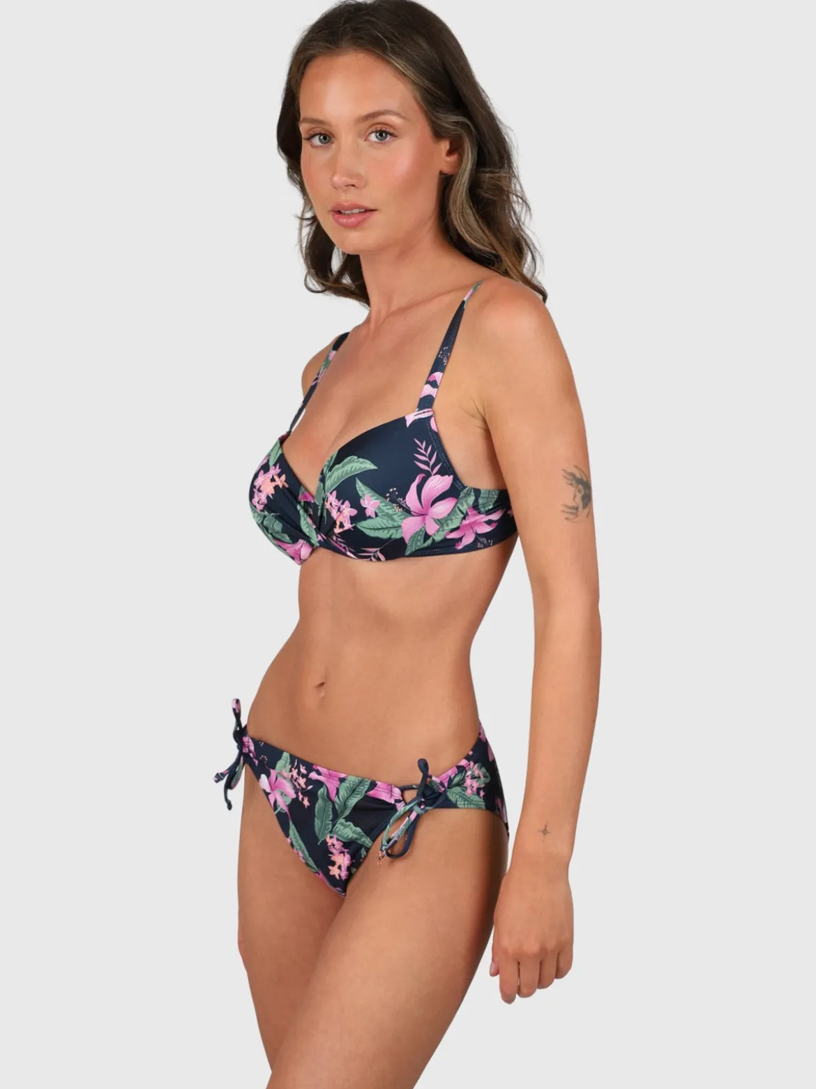 Stefana-Tropicana Women Bikini Top | Indigo Blue