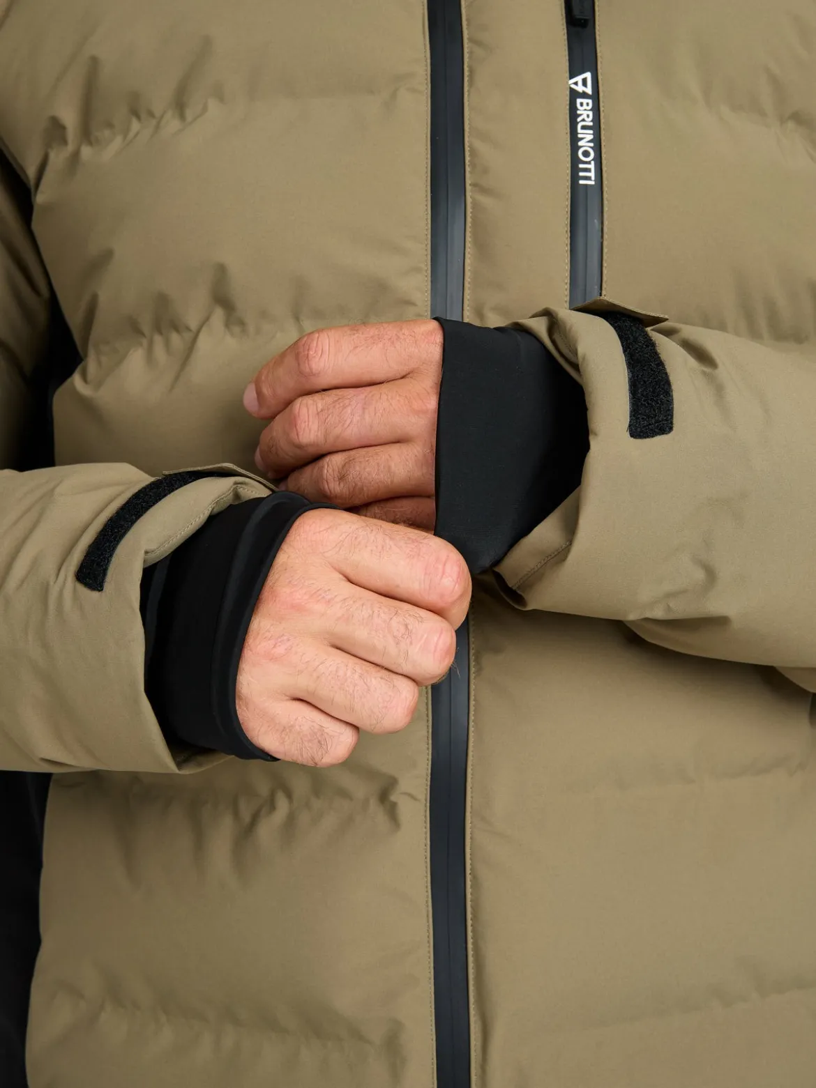 Storm Men Snow Jacket | Soft Grey