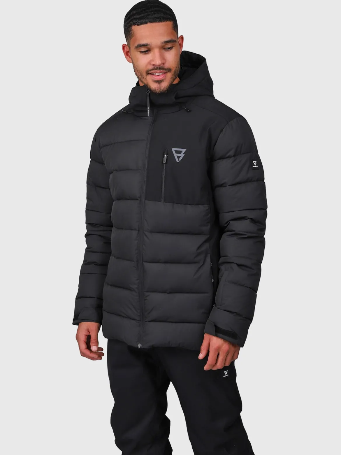 Stortan Heren Ski Jas | Zwart