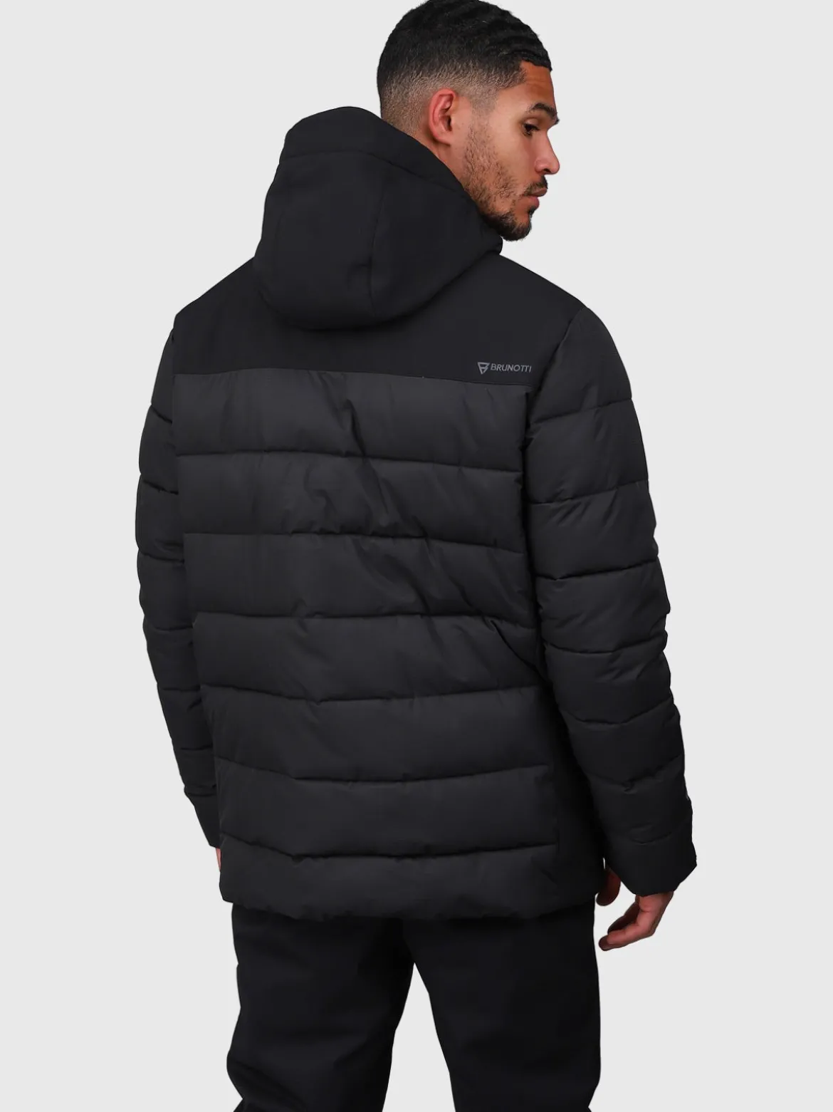 Stortan Heren Ski Jas | Zwart