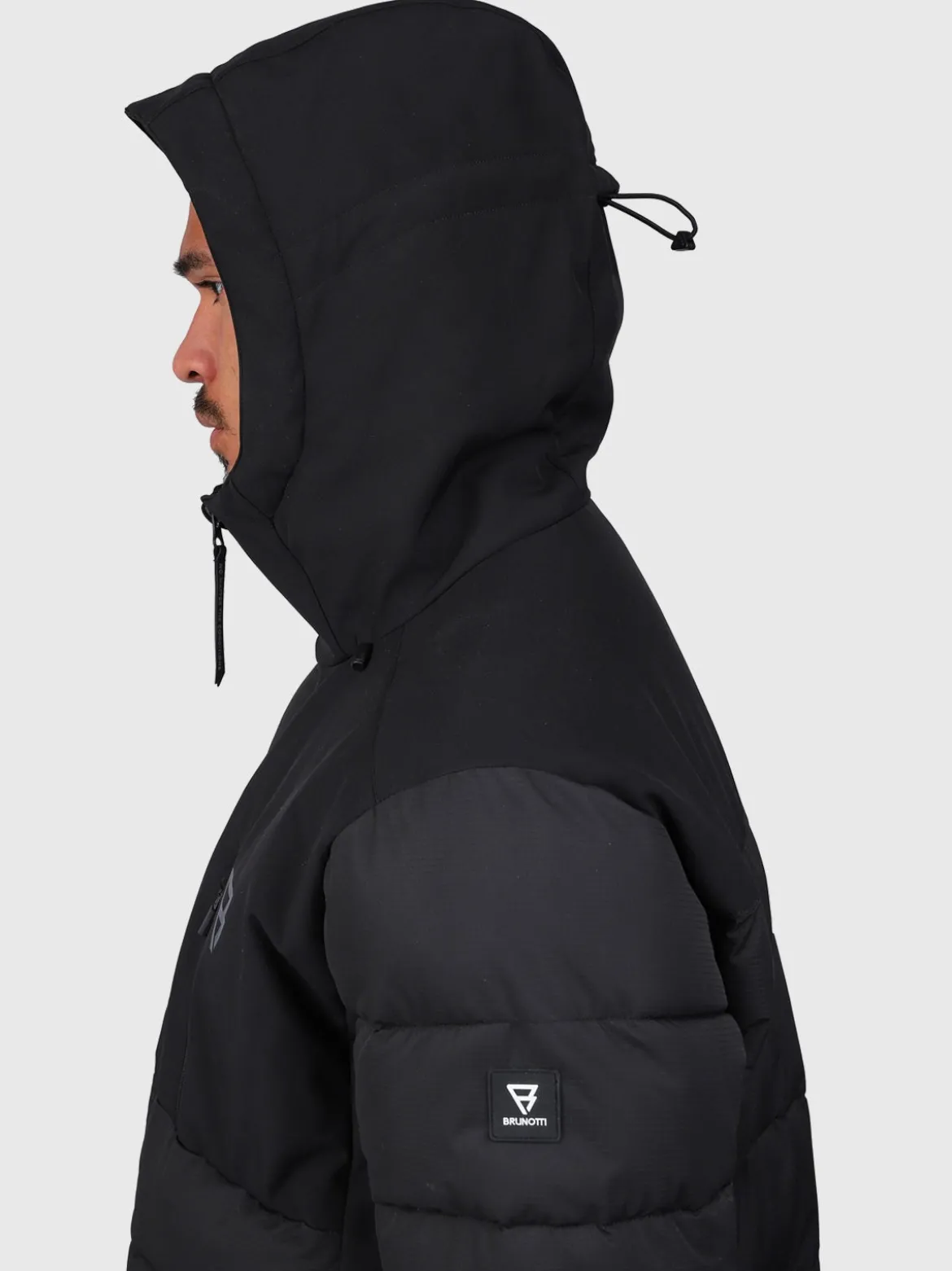 Stortan Heren Ski Jas | Zwart