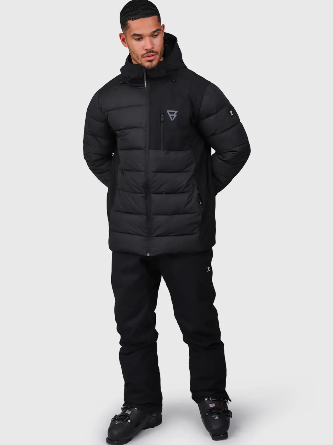 Stortan Heren Ski Jas | Zwart