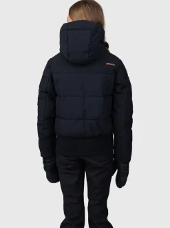 Suncrowny Meisjes Ski Jas | Zwart