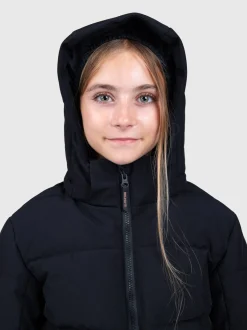 Suncrowny Meisjes Ski Jas | Zwart