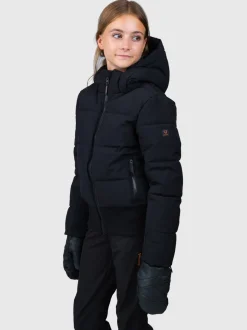 Suncrowny Meisjes Ski Jas | Zwart
