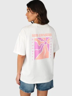 Sunnia Dames Oversized T-shirt | Snow