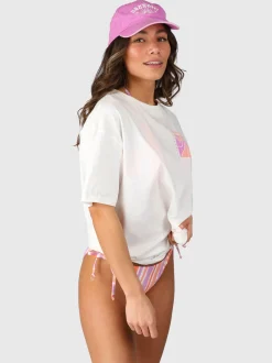 Sunnia Dames Oversized T-shirt | Snow