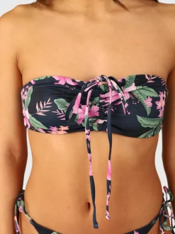 Suus-Tropicana Dames Bandeau Bikini Top | Indigo Blue