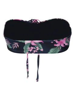 Suus-Tropicana Dames Bandeau Bikini Top | Indigo Blue