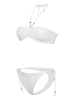 Suzina-Broidery Dames Bikini | Snow
