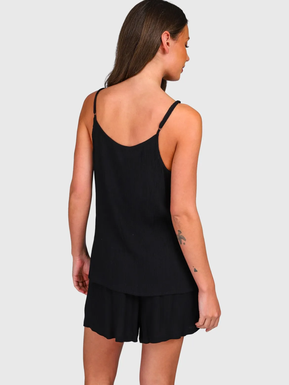 Tanyeal Dames Top | Zwart