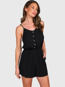 Tanyeal Dames Top | Zwart